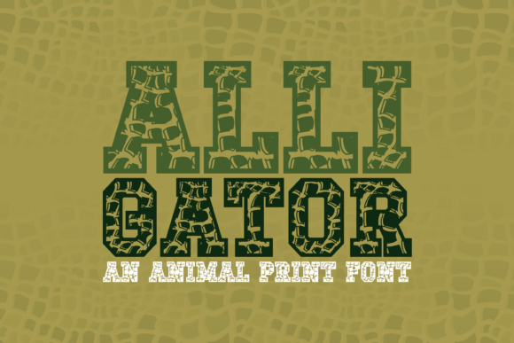 Alligator Display Font Review