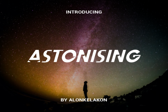 Astonising: A Bold Font for Branding That Stands Out