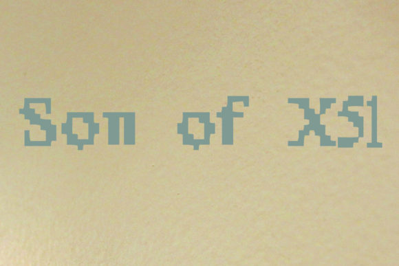 Boost Your Campaign with Son of X51 Typeface