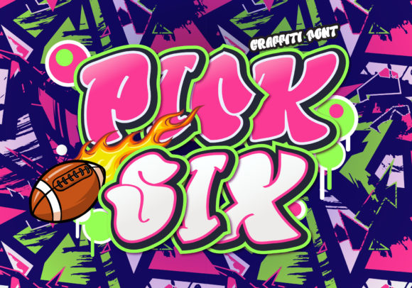 Branding with Pick Six: A Graffiti-Inspired Font for Modern Design