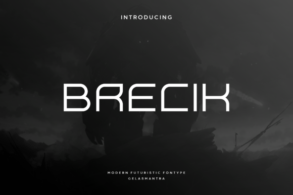 Brecik Font for Modern Branding
