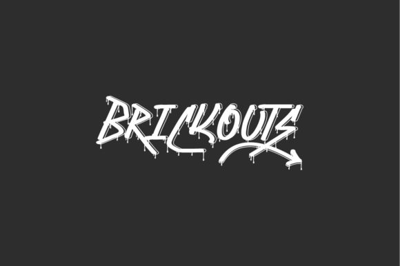 Brickouts: A Graffiti-Inspired Font for Editorial Design