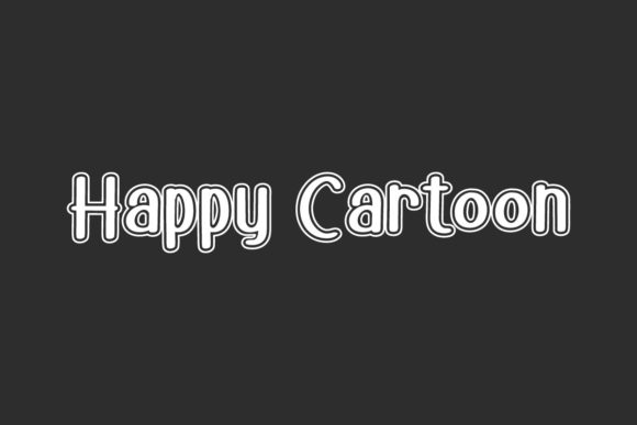 Bring Joy to Your Creations with Happy Cartoon Font