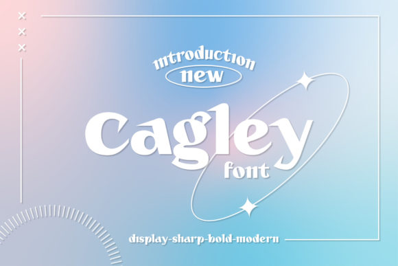 Cagley: A Modern Font for Standout Branding