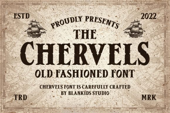 Chervels: A Playful Font for a Polished Brand