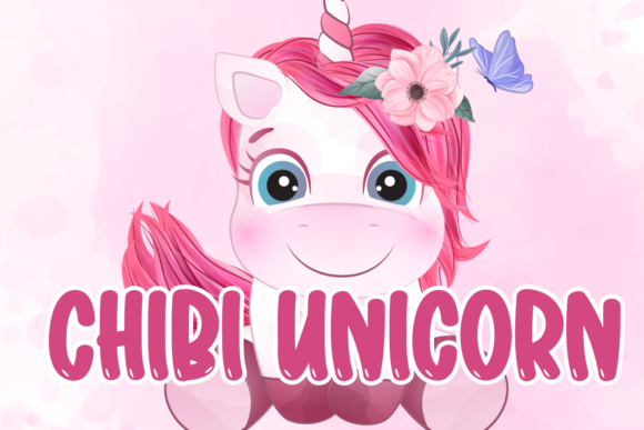 Chibi Unicorn: A Playful Font for Editorial Design