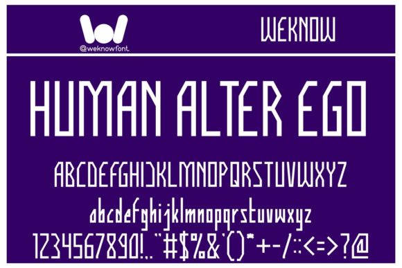 Human Alter Ego: A Display Font That Elevates Web Design