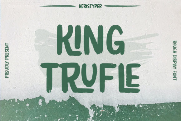 King Trufle: A Vintage Display Font for Modern Web Design