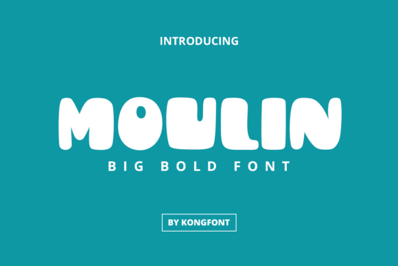 Moulin: A Modern Display Font for Web Design