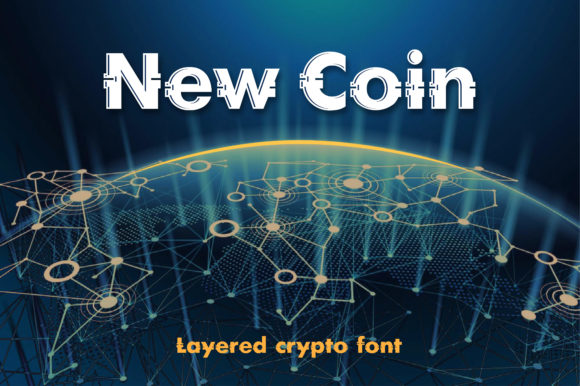 New Coin Font for Modern Branding Projects