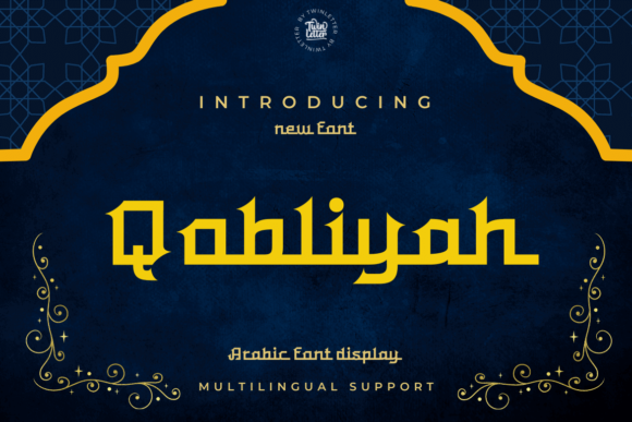 Qobliyah Font for Branding Projects
