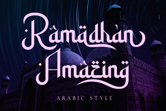 Ramadhan Amazing: A Font That Elevates Campaign Creativity