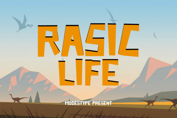 Rasic Life: A Display Font with Personality for Editorial Projects