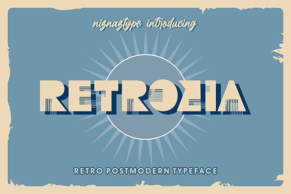 Retrozia Font for Branding That Feels Timeless