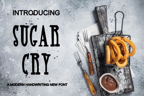 Sugar Cry Font for Eye-Catching Digital Designs