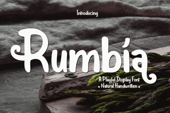 Testing Rumbia: A Modern Display Font for Web Projects