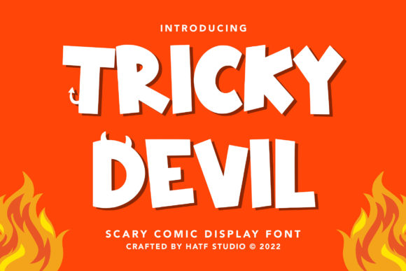 Tricky Devil Font for Web Design Projects