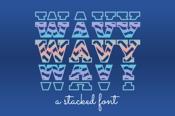 Wavy Font for Business Branding and Design
